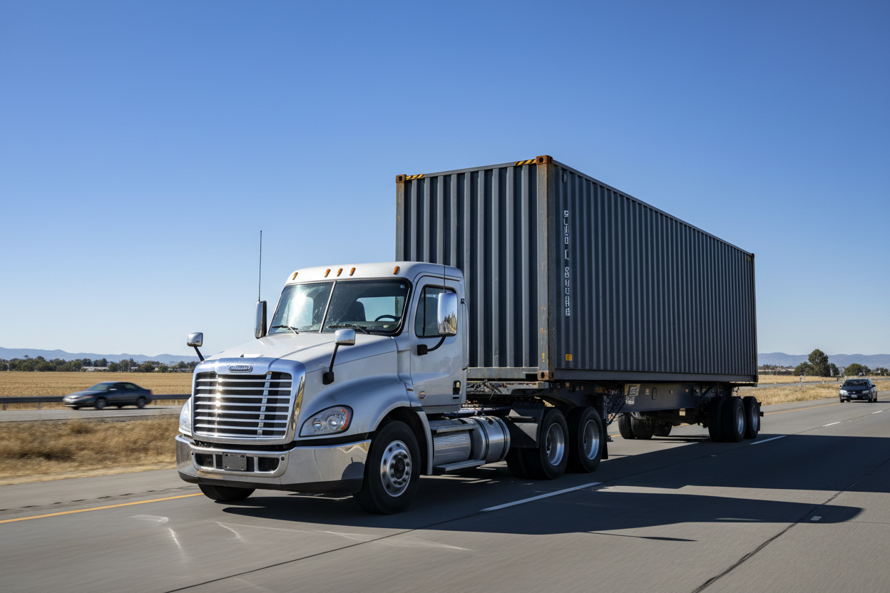 trucks that carry 40ft containers